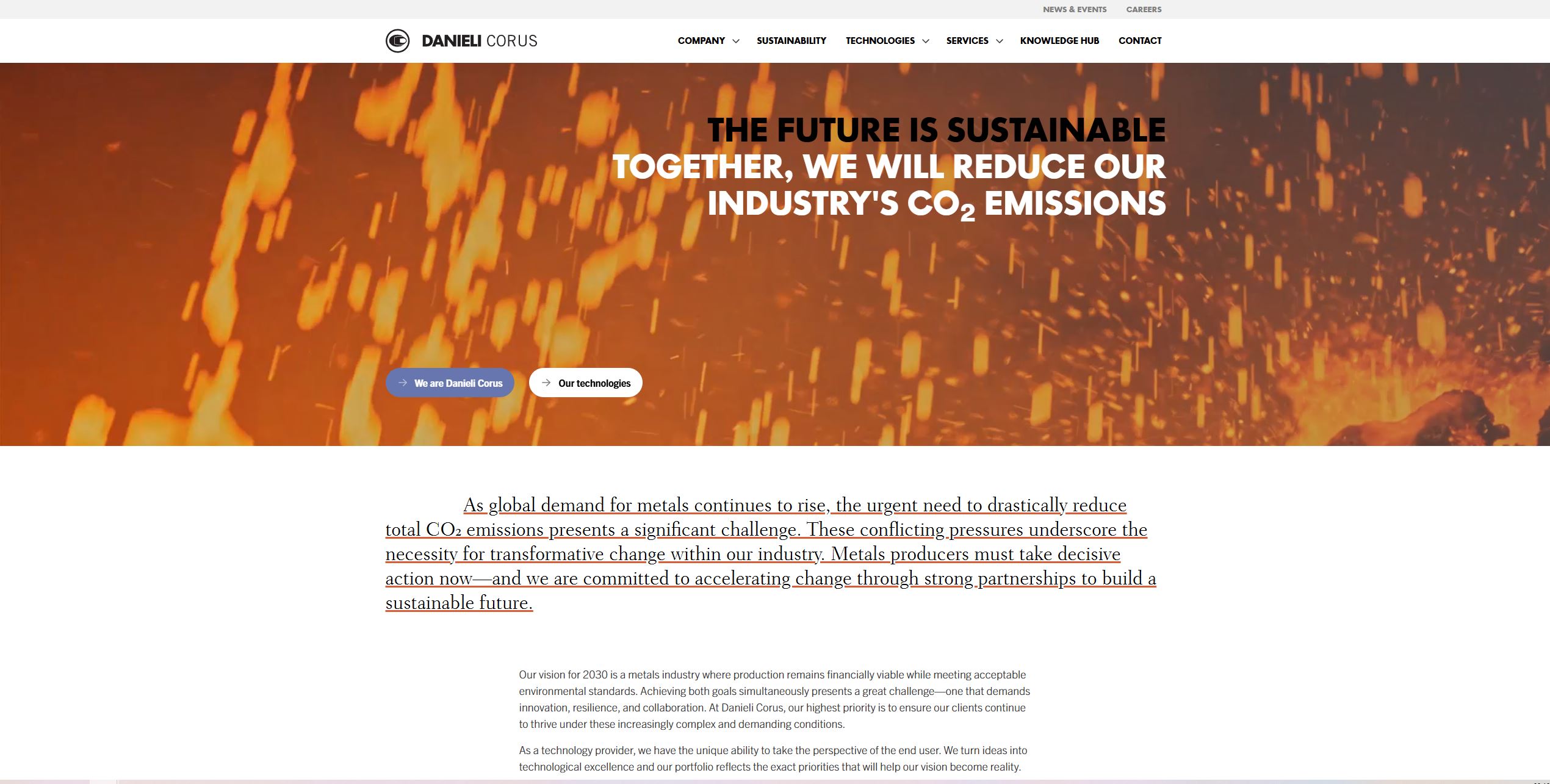 Picture of the Danieli Corus case